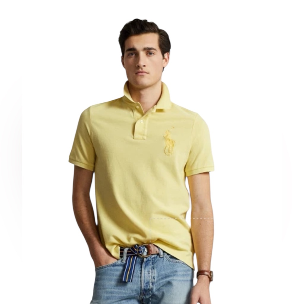 Polo By Ralph Lauren Light Yellow Polo Shirt